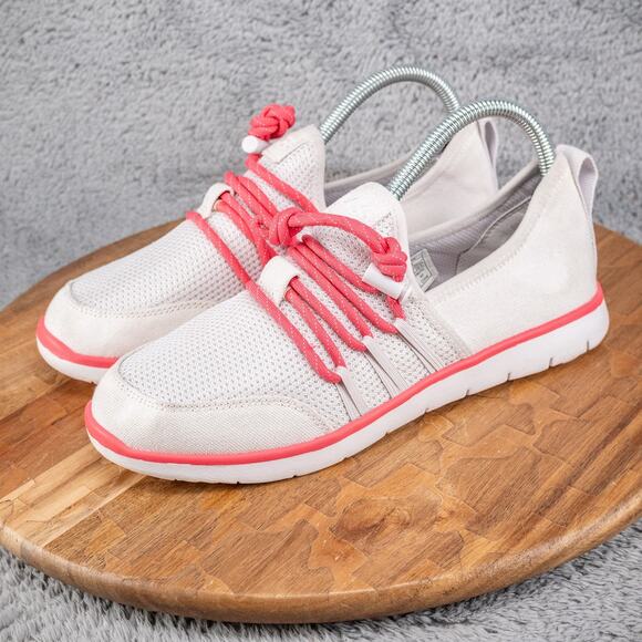 UGG Cambrian Sneaker Size: 6 US Color: Light Grey/Pink Style: 1115154K - Picture 3 of 7